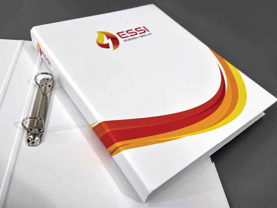 พิมพ์แฟ้มกระดาษแข็ง ออกแบบและพิมพ์ตามสั่ง เหมาะสำหรับจัดเก็บเอกสาร