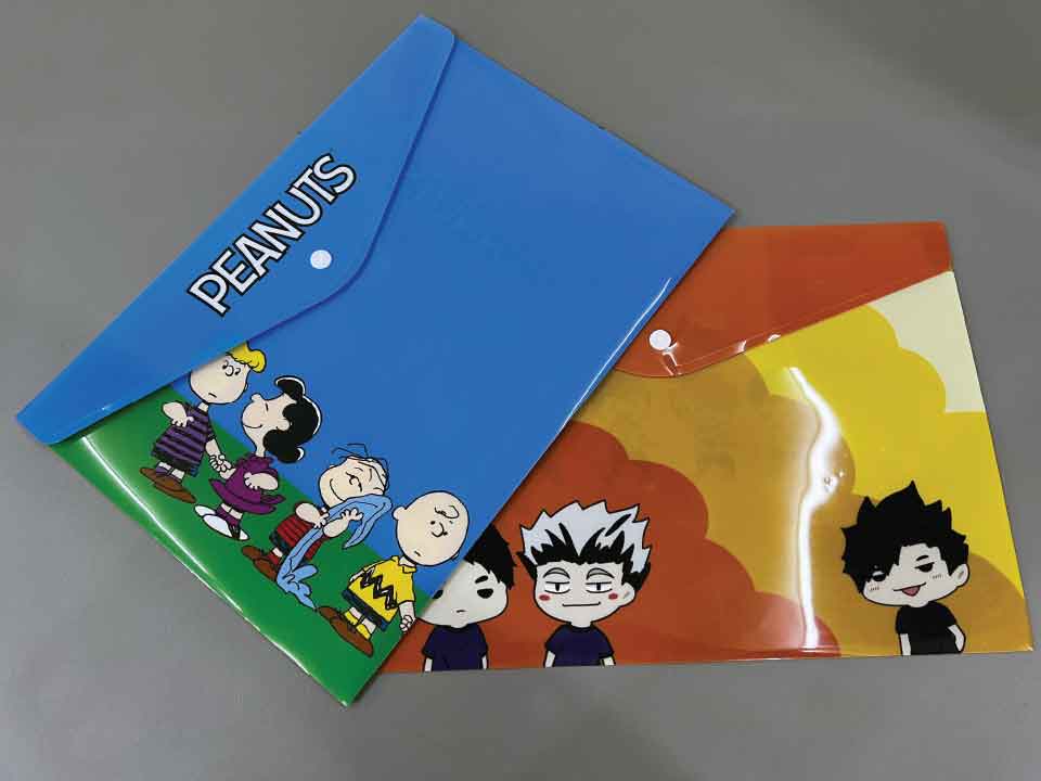 พิมพ์แฟ้มกระดุม เพิ่มโลโก้และลวดลายตามสั่ง คุณภาพดี ทนทาน