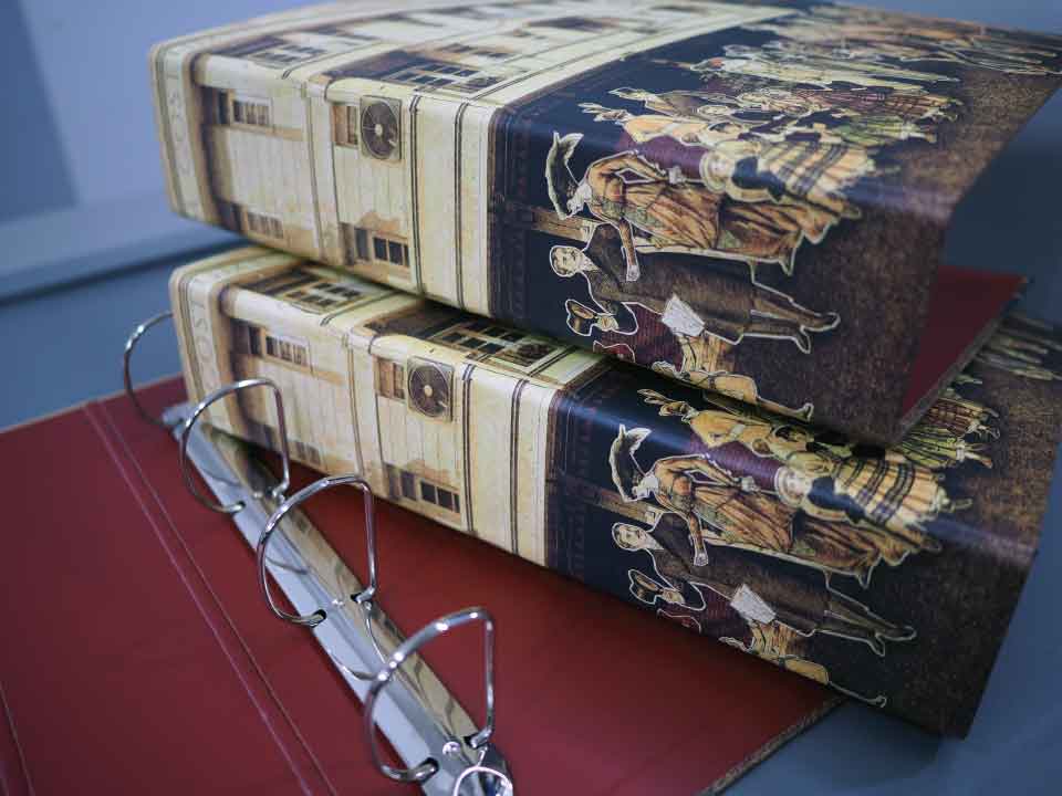 แฟ้มกระดาษแข็งกันรอย ป้องกันรอยขีดข่วน แข็งแรง ทนทาน