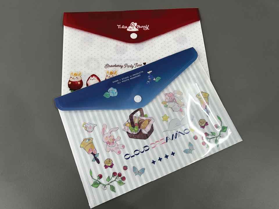 แฟ้มกระดุมใส่เอกสาร เปิด-ปิดสะดวก ปกป้องเอกสารจากความเสียหาย