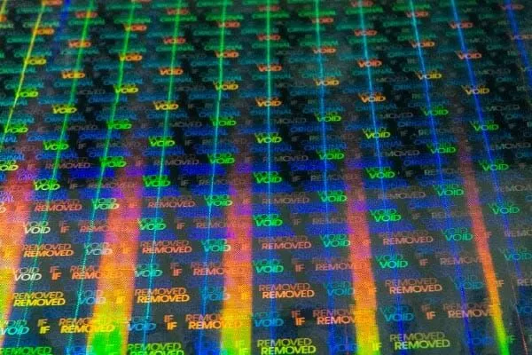 สติกเกอร์โฮโลแกรม VOID Security Sheet กันปลอม สติกเกอร์โฮโลแกรม VOID กันปลอม แบบเป็นแผ่น Hologram Security Sticker Sheet